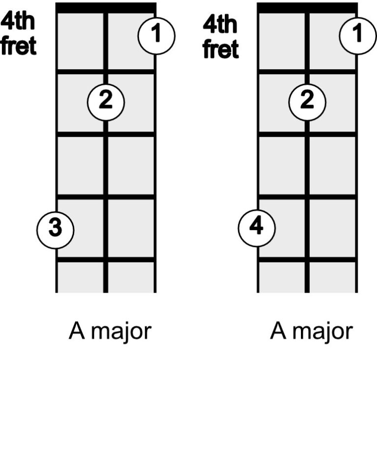 Chord Shapes For A Cigar Box Guitar Tuned A E A – Part 1 – Beginner 